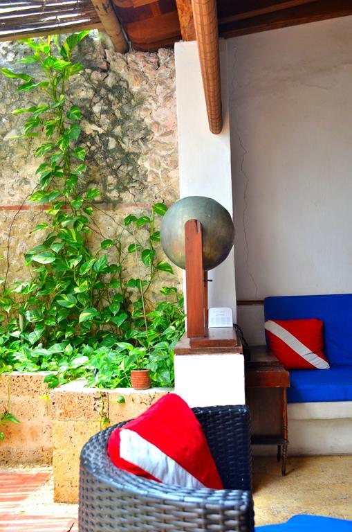 לינה וארוחת בוקר Cartagena Casa Jardin Boutique מראה חיצוני תמונה